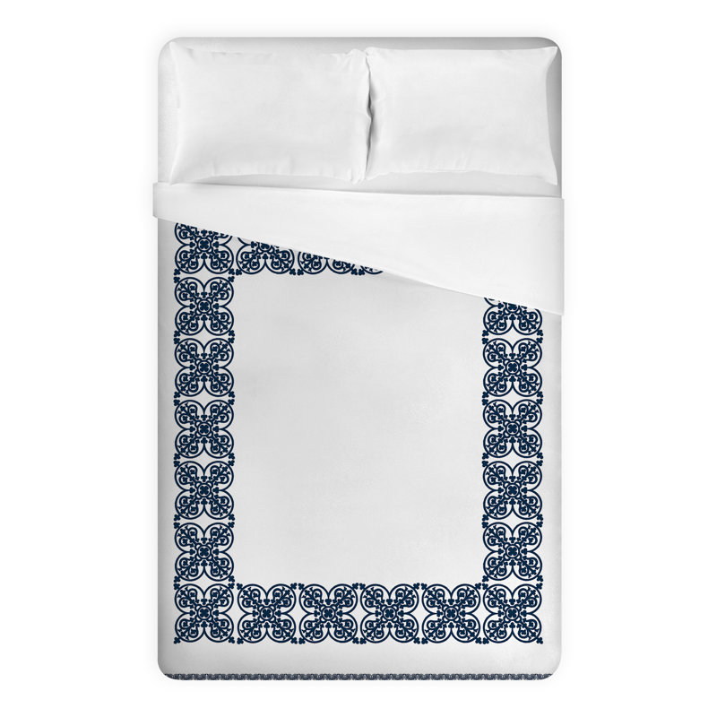  Housse de couette Medallion Border, Housse de couette double/grand