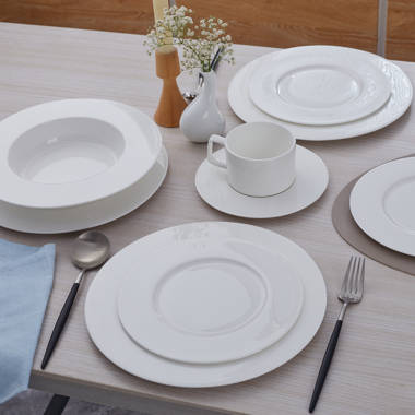 Tognana Handmade Porcelain China Dinnerware Set - Service for 4