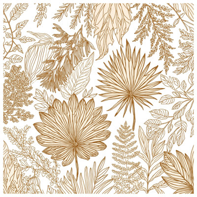 Tapis de bain botanique Intricate Line