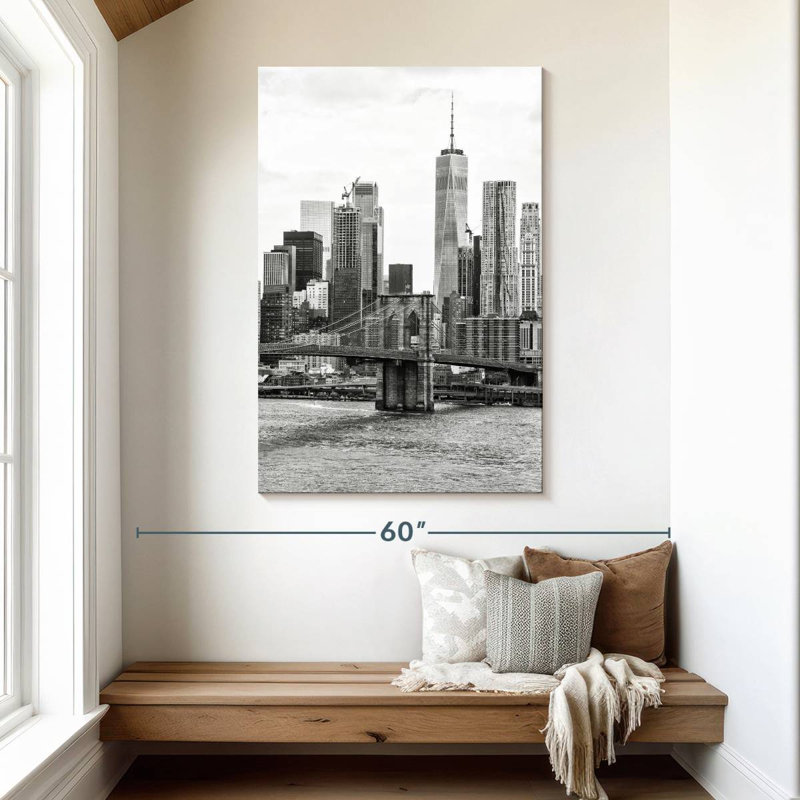 Aime New York Skyscrapers I, H 48 po x l 32 po