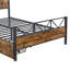 Metal Storage Bed