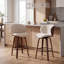Tabourets de bar rotatifs modernes avec pieds en bois-1569830453