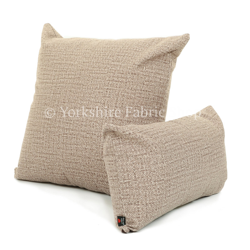 Tapini Rectangular Throw Cushion, 55cm x 55cm, Brown