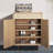 Modern Burlywood Solid wood Shoe Storage-2082236960-2094788671