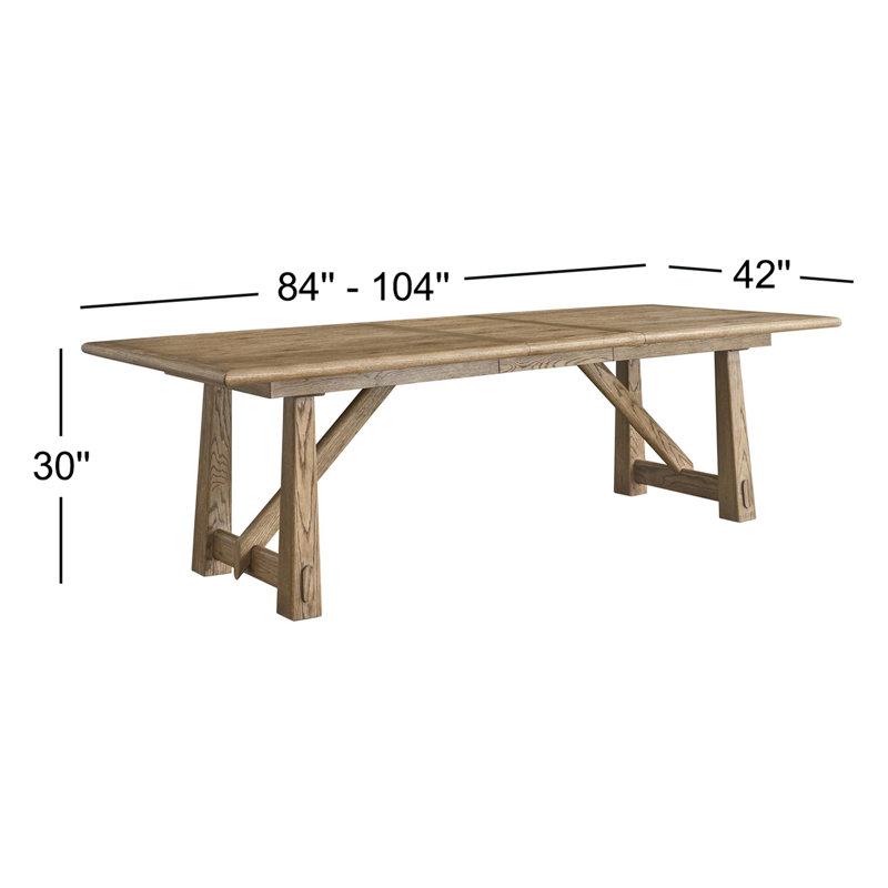 Griffith Park Rectangular Dining Table, Sienna