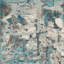 Tapis abstrait brun / ivoire / sable Strouth-30689402