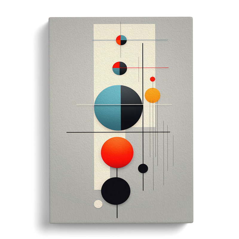 Bauhaus Minimalism No.2 - No Frame Print, 76cm H x 50cm W x 3cm D