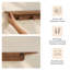Tablettes murales en bois flottantes Sephine