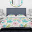 Ensemble de housse de couette designart fleurs drawing-35228277