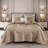 Satin Quilt Set Cooling 5-Piece Bedding Set-99200870-99200868