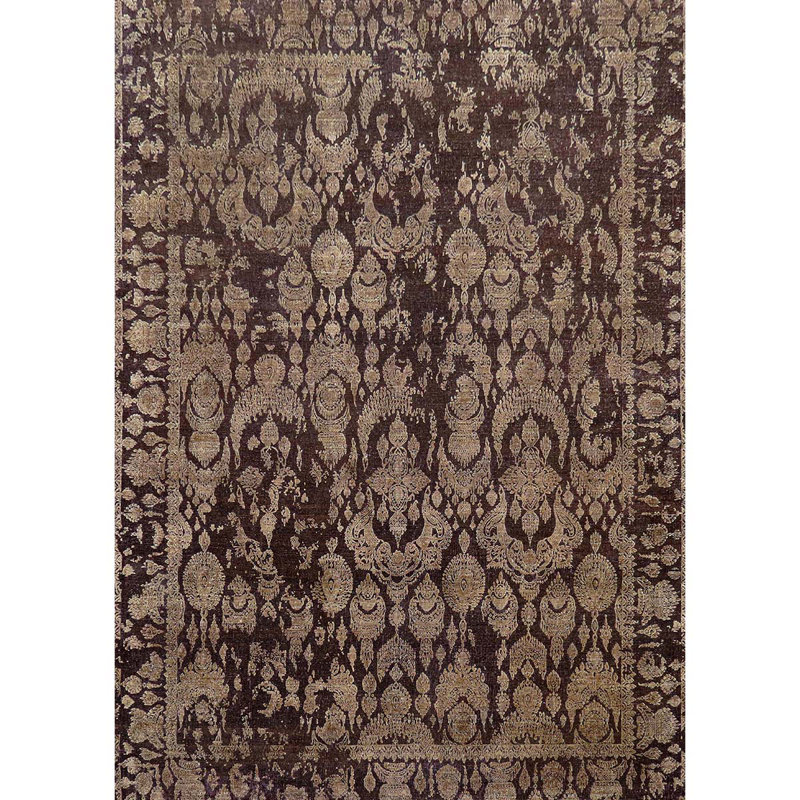 Ikat Area Rug, Rectangle 8' x 10'