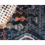 Tapis bleu abstrait Victorville-186195800
