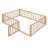 Wood Daybed Frame With Fence-560551680-560551683