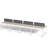 Okeysen 8 Person Modular Benching Workstation with Outlets-129877145