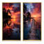 «Dominicana Tropical Sunset Reflections», 2 pièces-1922699648-1922699651