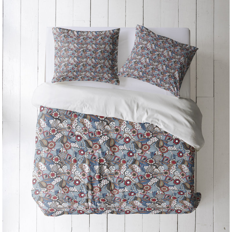 Abstract Duvet Cover, King Duvet Cover + 2 King Shams