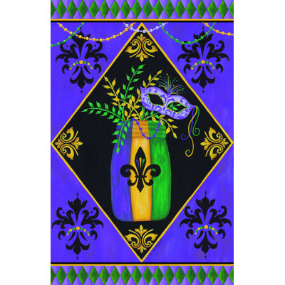 Mardi Gras - reproduction sur toile tendue