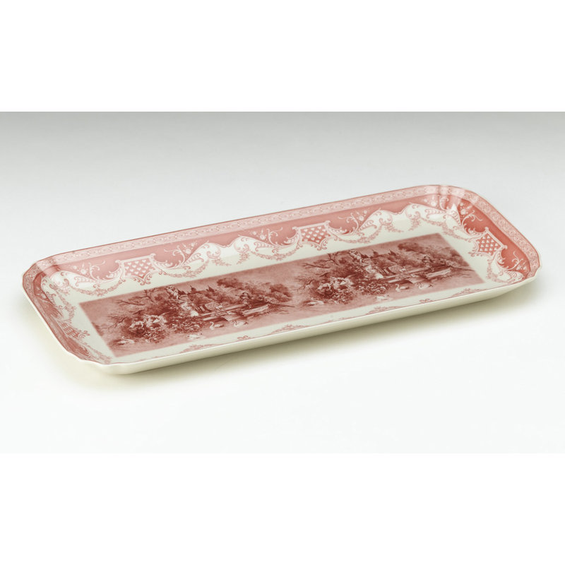 Studer Rectangular Porcelain Serving Tray