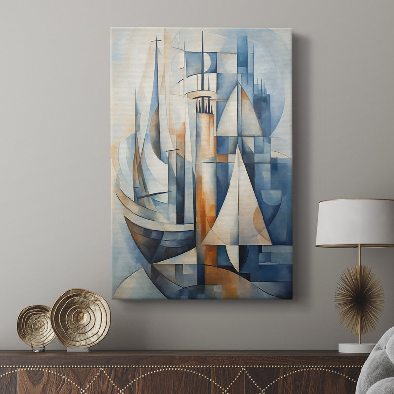 NAUTICAL Series CCGLXXIV - Cavas de galerie sur mesure, H 18 po x l 12 po