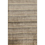 Ecco Gabeh Wool Striped Area Rug in Gray/Brown