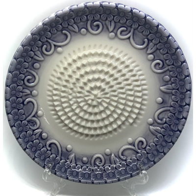 Ensemble de 4 assiettes à râper tout-en-un en céramique mauve