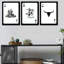3 Piece Wrapped Canvas Print-2090644090
