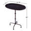 Kealy Outdoor Metal Pedestal Side Table