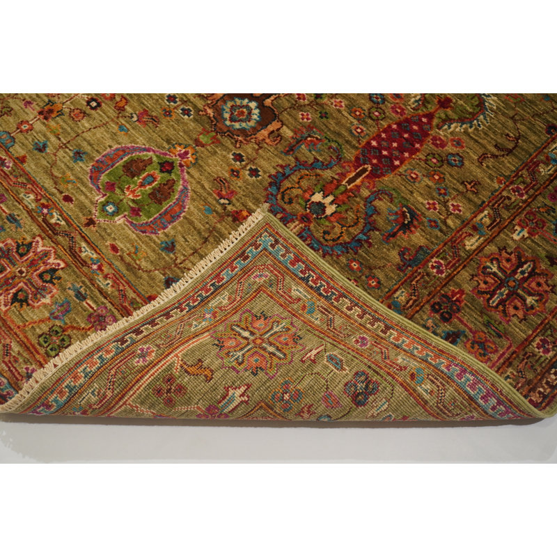 Aryana Hand Woven Wool Oriental Area Rug