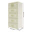 Armoire de rangement, organisateur de rangement avec tiroirs et roulettes-1380265079