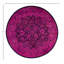 Overdyed One-of-a-Kind 7' 1" x 7' 1" Hand Knotted Area Rug