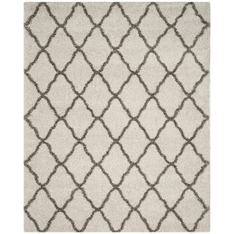 Katie Geometric Hand Woven Area Rug, Rectangle 183 x 274 cm