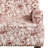 Iliana Upholstered Dark Blue Stripe Cotton Blend Armchair with Solid Wood Legs and Nailhead Trim-388431189