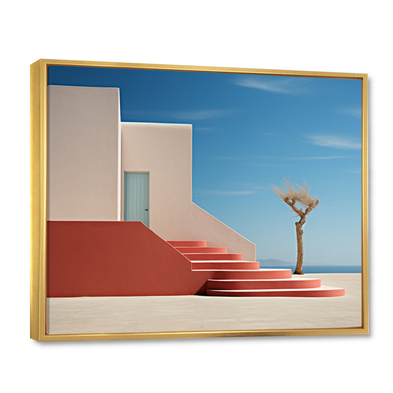 «A Grand Old Theatres Dramatic Contrast I», reproduction sur toile, H 16 po x l 32 po x P 1 po, Cadre flottant doré