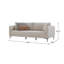 Canapé PARMA 3 SEATER BEIJE