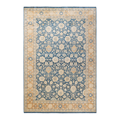 Classic One-of-a-Kind 5' 10" X 8' 10" Hand Knotted Area Rug