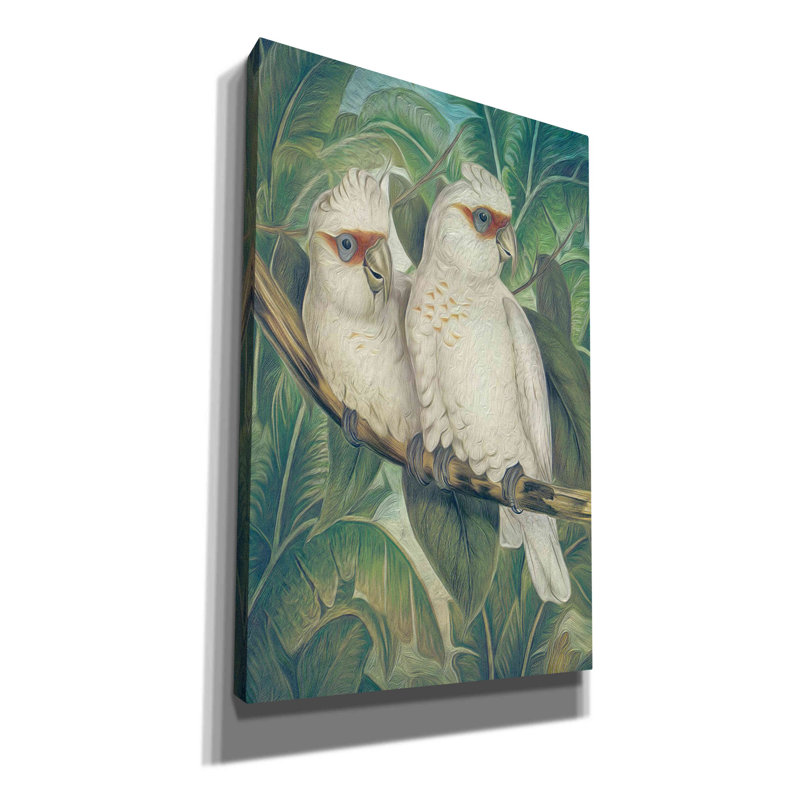 «Painted Plumage Three» par Steve Hunziker, impression sur toile tendue, H 40 po x l 26 po x P 1,5 po