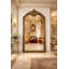 Arch Solid Wood Mirror-583663139
