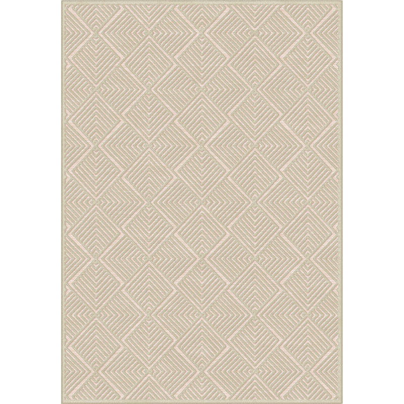 Mclellan Geometric Viscose Area Rug, Rectangle 200 x 300cm
