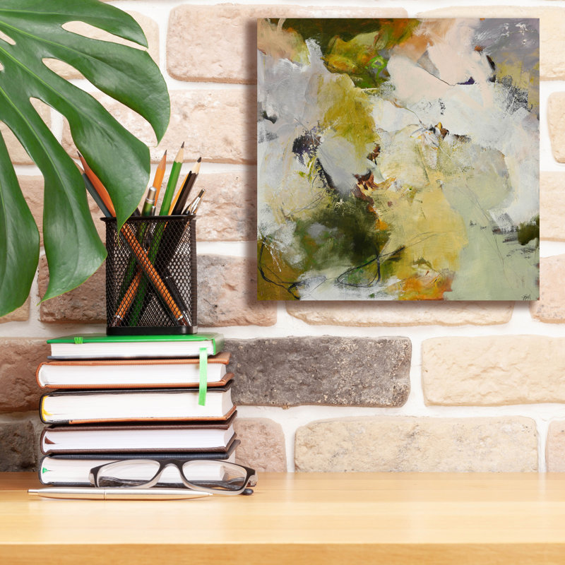  «Evergreen 2» par Design Fabrikken, art mural sur toile, H 12 po x l 12 po