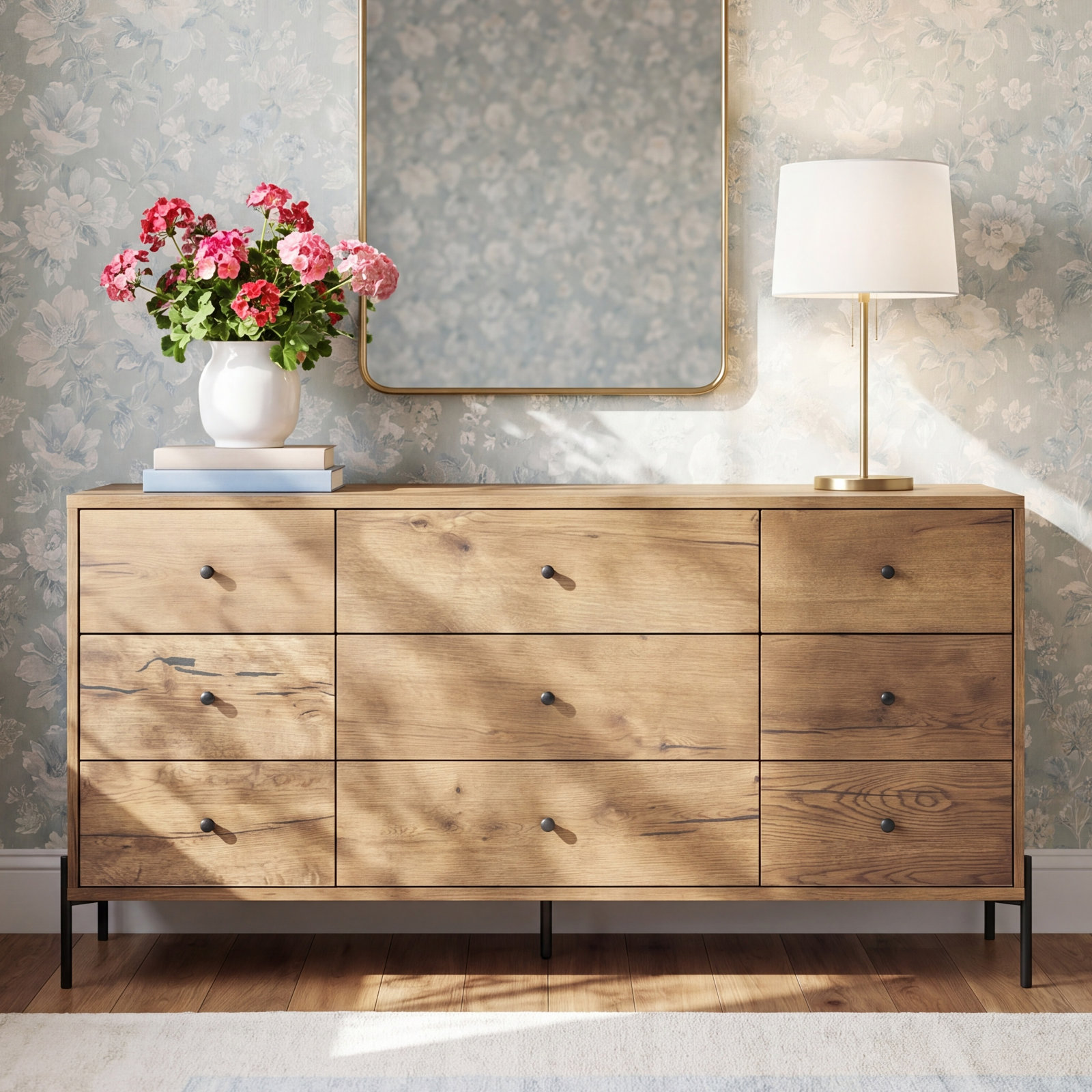 Aceton 9 - Drawer Double Dresser
