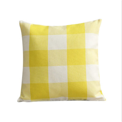 Geometric Reversible Pillow Cover