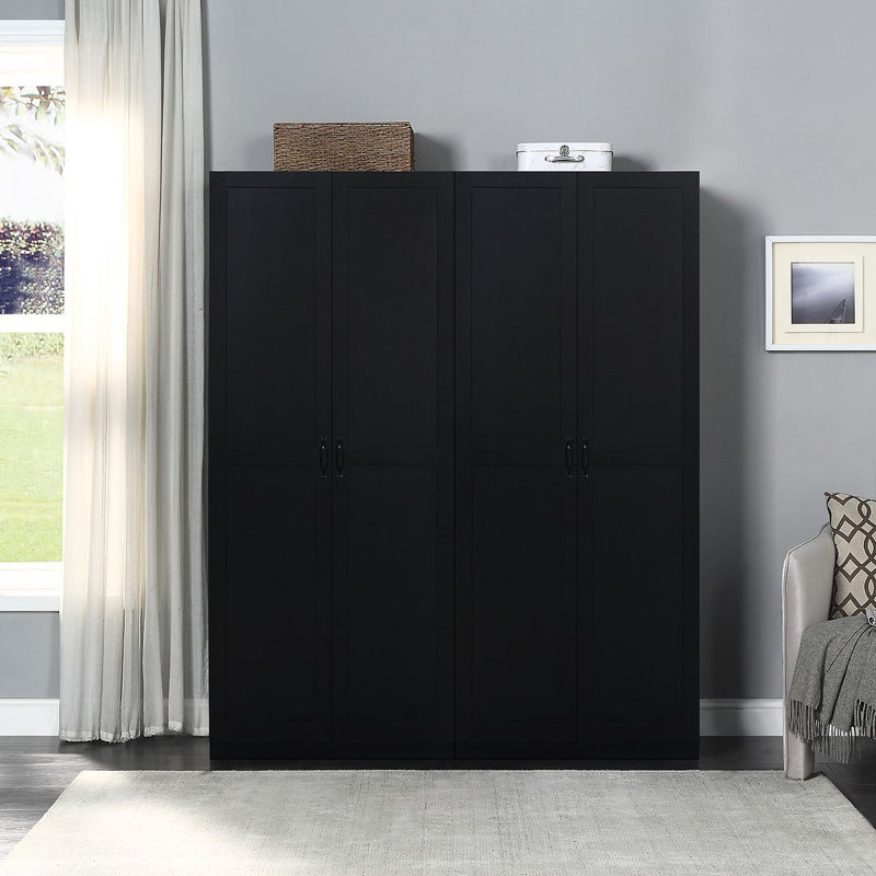 Hopkins Storage Bookcase, Black