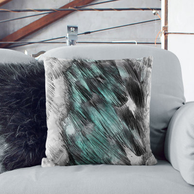 Ruffled Feathers Cushion with Filling