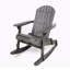 Chaise berçante d'extérieur Adirondack