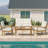 Classic Outdoor Coffee Table Finish