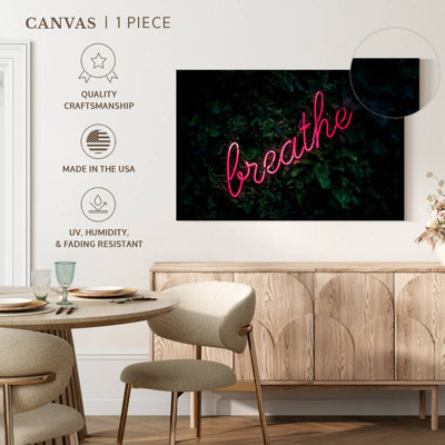 Tergel Breathe Neon Sign
