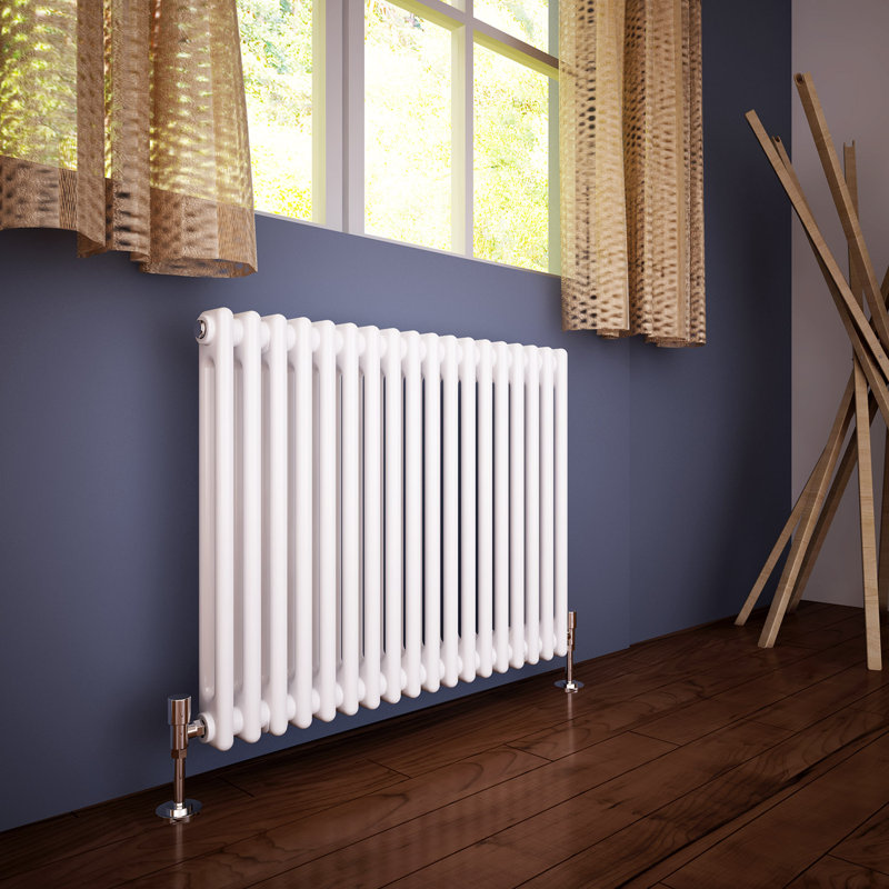 Zoie Horizontal Traditional Colosseum Radiator, 60cm H x 81.2cm W x x7cm D