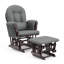 Fauteuil oscillant avec repose-pieds Hoop-1808401990-1808401998