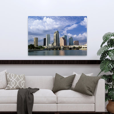 Downtown Skyline, Tampa, Florida, Usa Abstract Modern Architecture City Wall Art