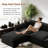 Upholstered Sectional Sofa, Cloud Couch Modular Sofa Deep Seat Couch for Living Room Bedroom-613353355
